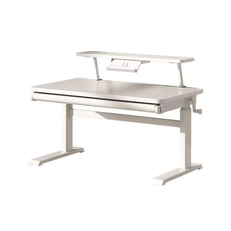 

Desktop computer desk, liftable children's study table, desk student home writing table bedroom simple desk