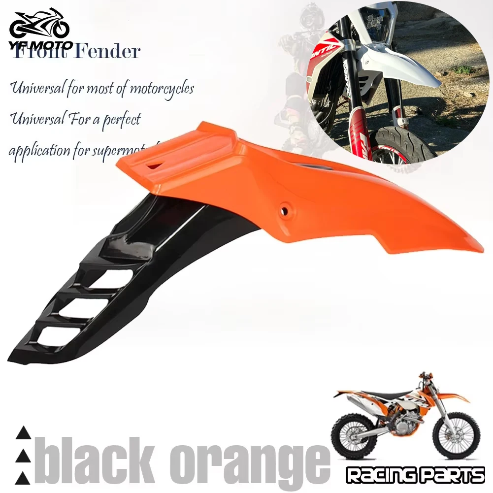 Garde-boue avant universel pour moto, pour KX CR XR RM WR Kayo Apollo Bse Xmotos zongshen shineray Dirt Bikes Supermoto