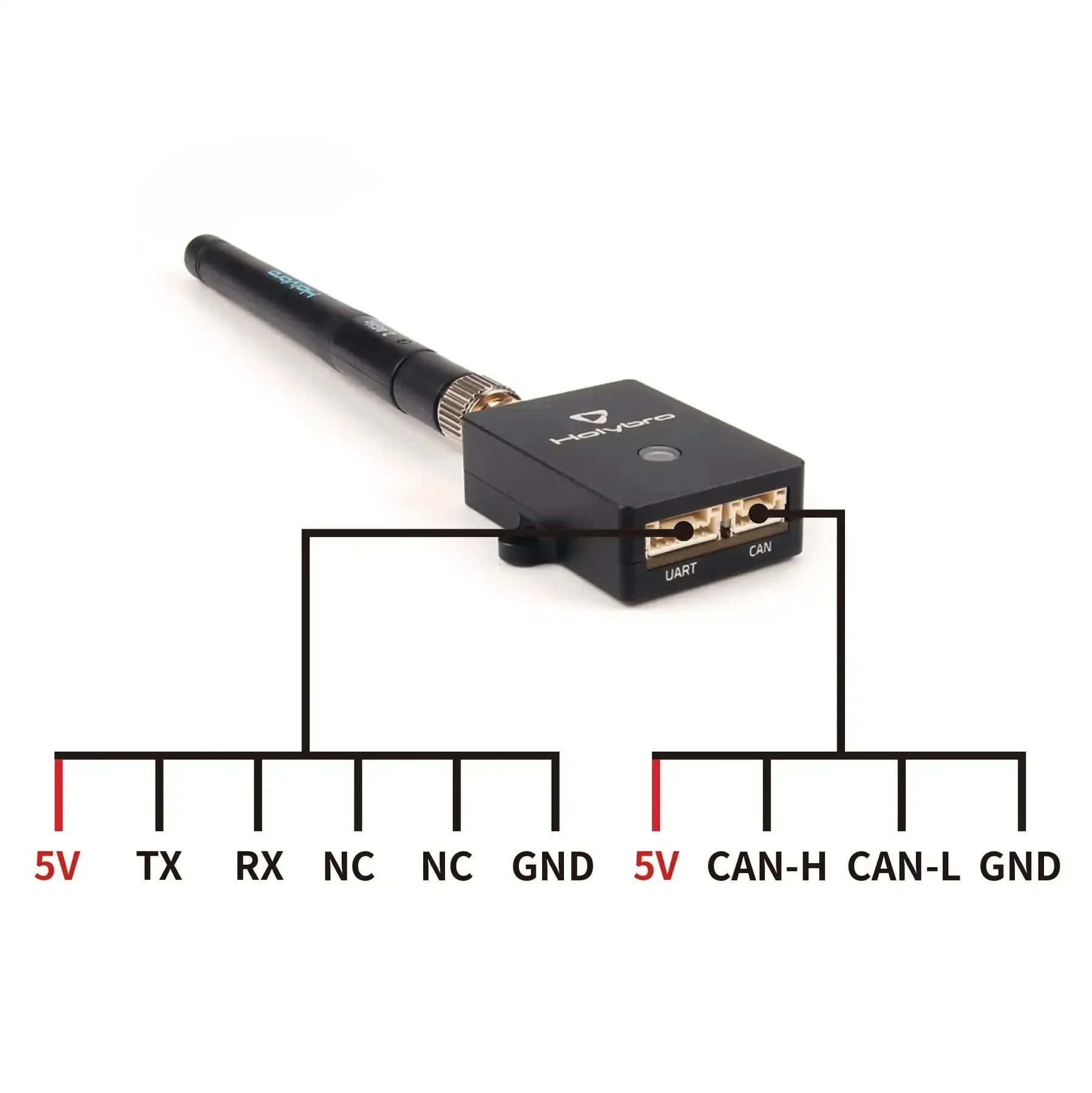 Holybro Remote ID Wi-Fi/ บลูทูธรองรับใน PX4/ardupilot สามารถโปรโตคอลแบบอนุกรมสำหรับ RC รุ่น Drone Quadcopter