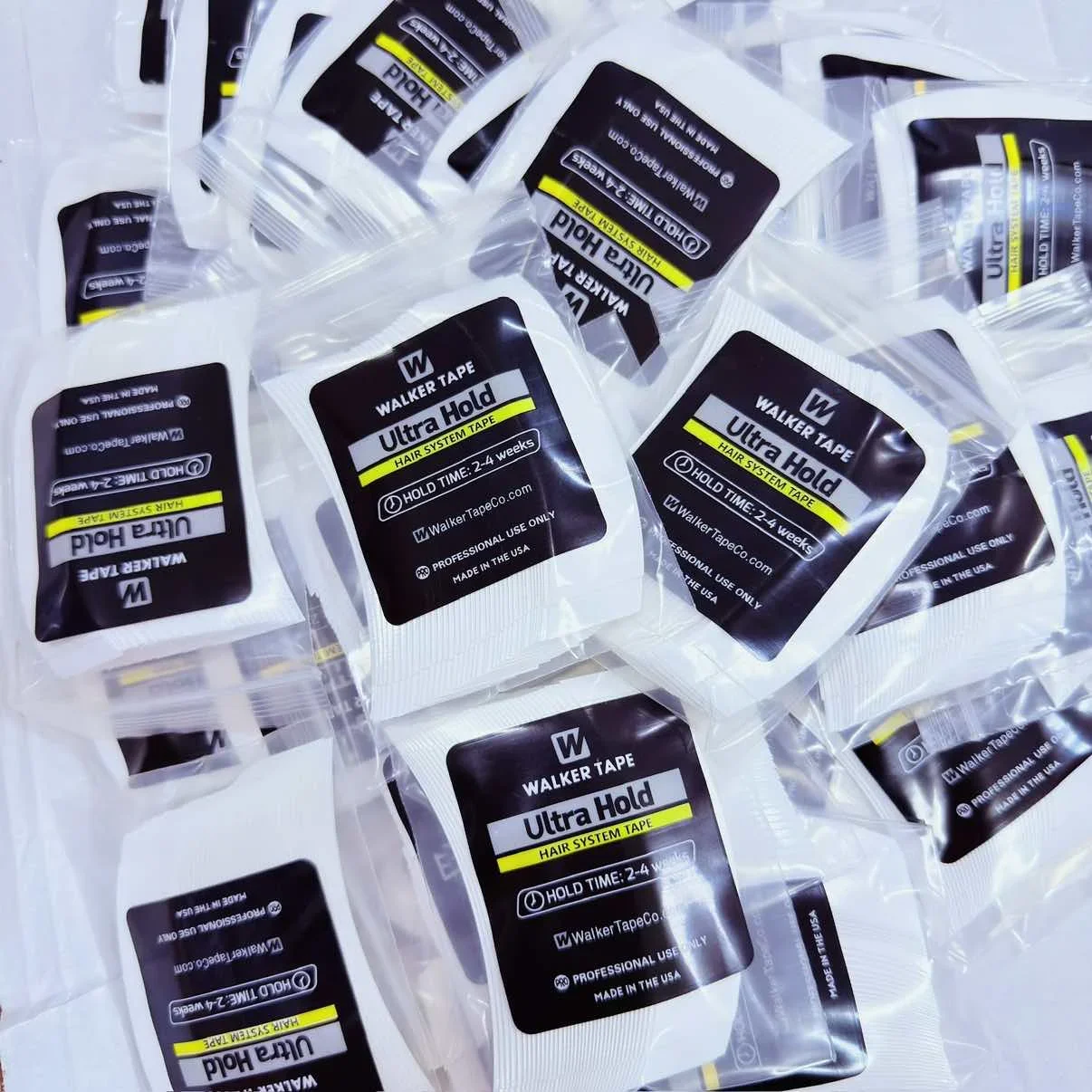 

36/72/108PCS WALKER TAPE Ultra Hold HAIR SYSTEM TAPE HOLD TIME 2-4 weeks PROFESSIONAL USE ONLY