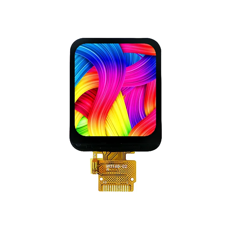 1.69-Inch IPS TFT LCD Display Module with 240x280 Resolution, SPI Interface, and ST7789V Controller Round-Cornered Screen