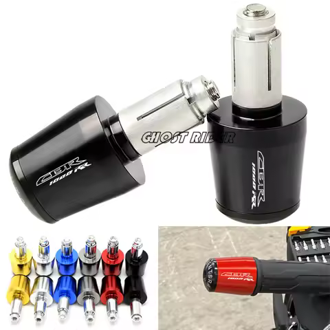 For Honda CBR1000RR CBR 1000RR CBR 1000 RR SP 2004-2021 2005 2006 2016 2017 Motorcycle Handle Bar Handlebar Grips Cap End Plugs