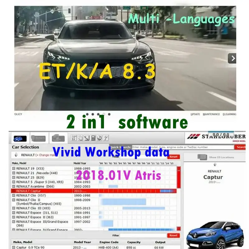 V/W+AU//DI+SE//AT+SKO//DA, Support cars Online Update ET/KA 8.3V Group Vehicles +Workshop Vivid Technic ATRIS StaKis 2018.01V
