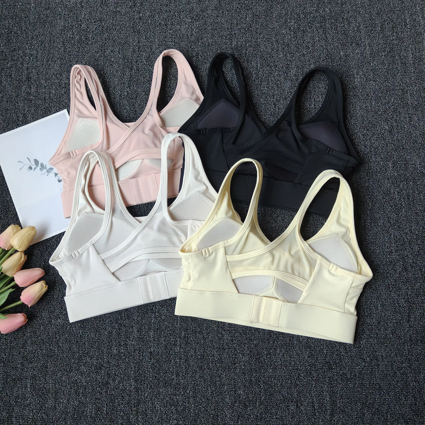 High-Intensity Sports Bra for Women, One-Piece Shock-Proof Sports Bra, Breathable Professional Fitness Vest