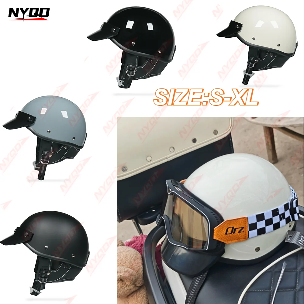 electric-scooter-helmet-retro-half-face-unisex-summer-lightweight-breathable-for-men-women-couple-riding-four-seasons