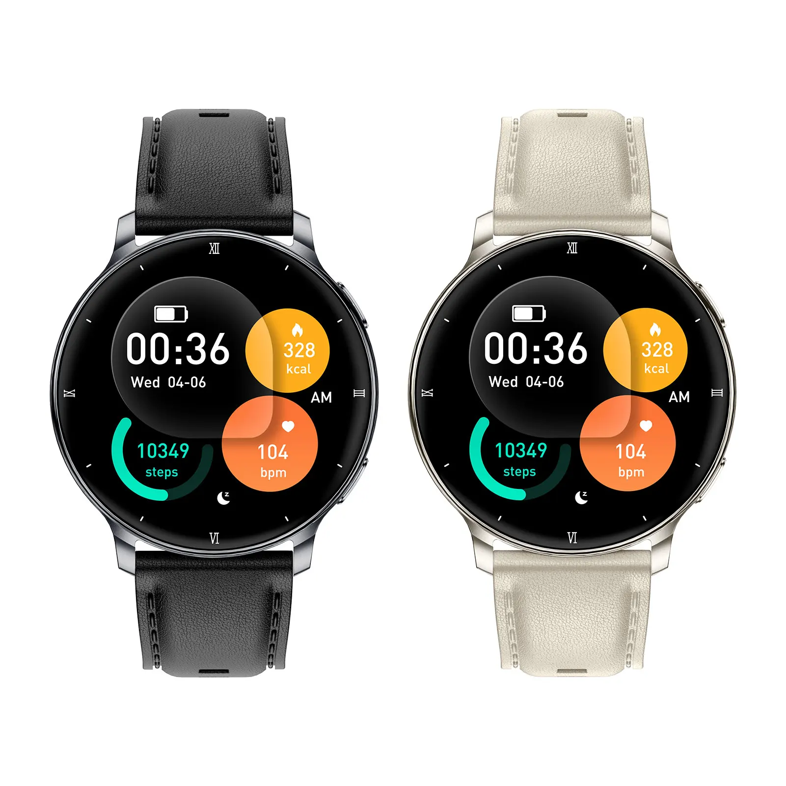 

HT39 Ultra Thin Smart Watches with 1.32 Inch Display 100 Sports Modes 24H Health Monitoring Touchscreen Smart Sport Watch