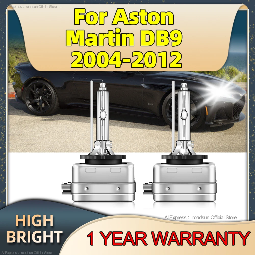 

2PCS 35W Xenon D1S HID Bulb 6000K Lamp Car Headlight For Aston Martin DB9 2004 2005 2006 2007 2008 2009 2010 2011 2012