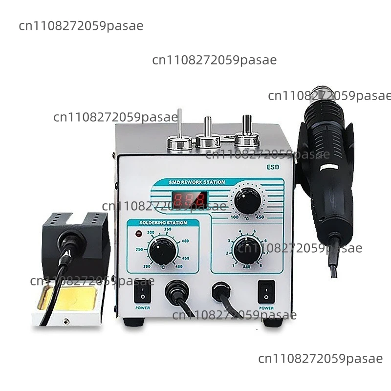 705ESD Soldering Station  Digital Display Hot Air Gun Lead Free Soldering Bolts for Electronics Repa