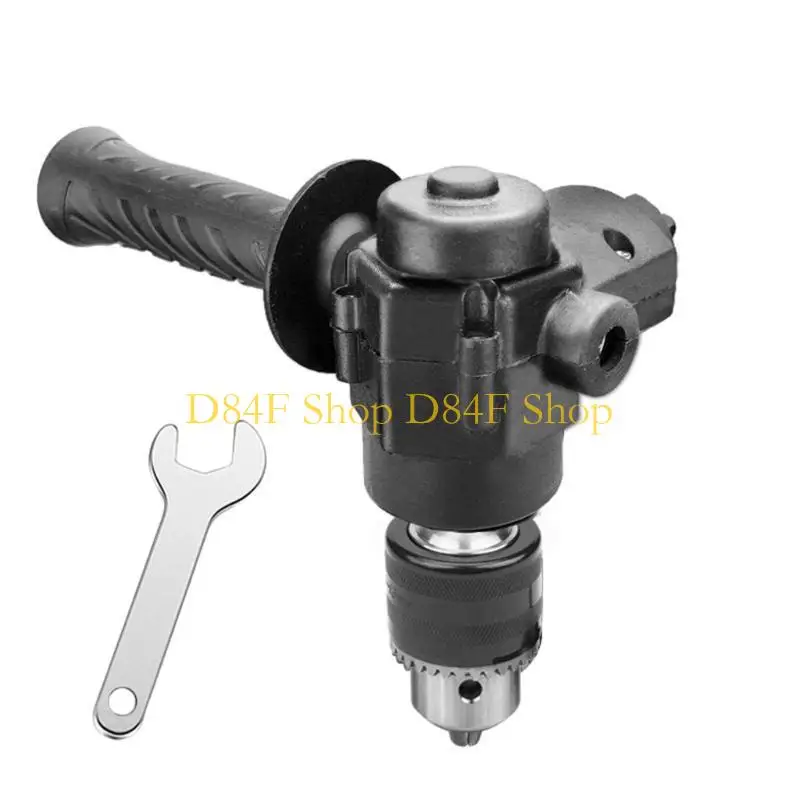 D84F Right Angled Electric Drill Attachment Adapter for Efficient Corner Operations
