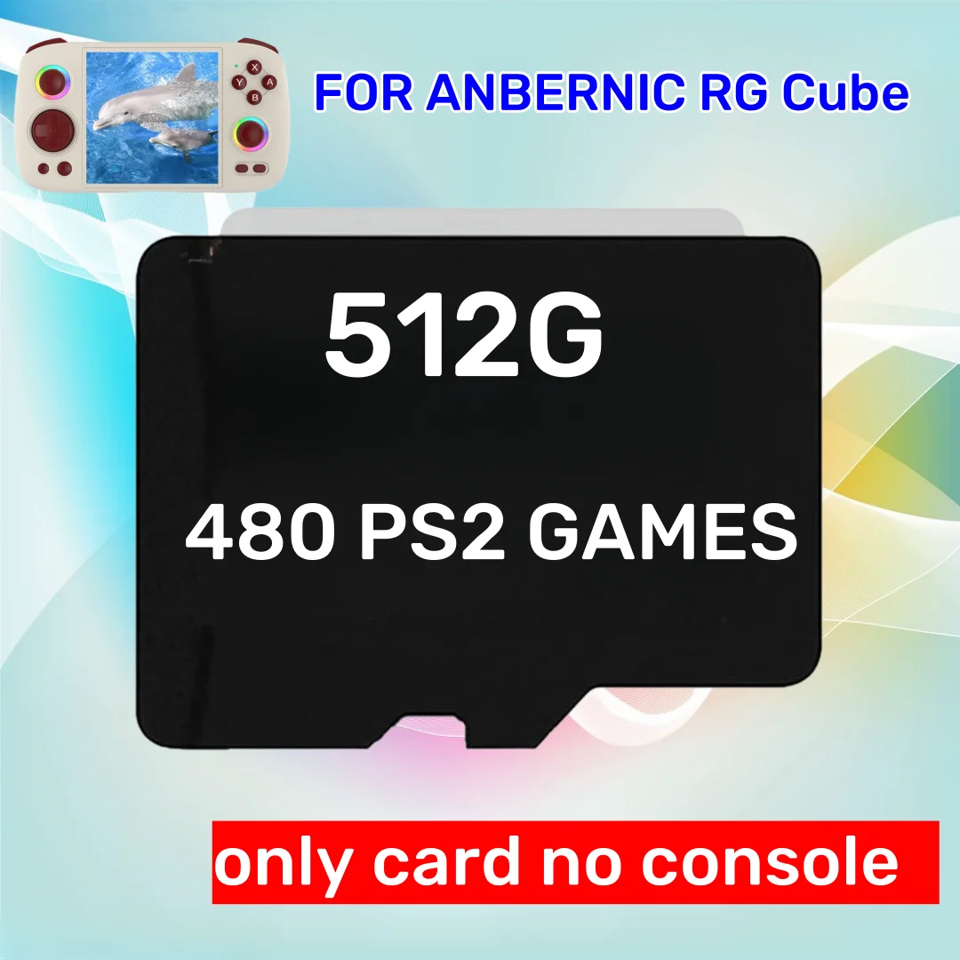 Tarjeta portátil para ANBERNIC RG Cube TF, tarjeta de memoria para juegos, consola de juegos portátil, juegos PS2, PSP, regalo 512G 80000