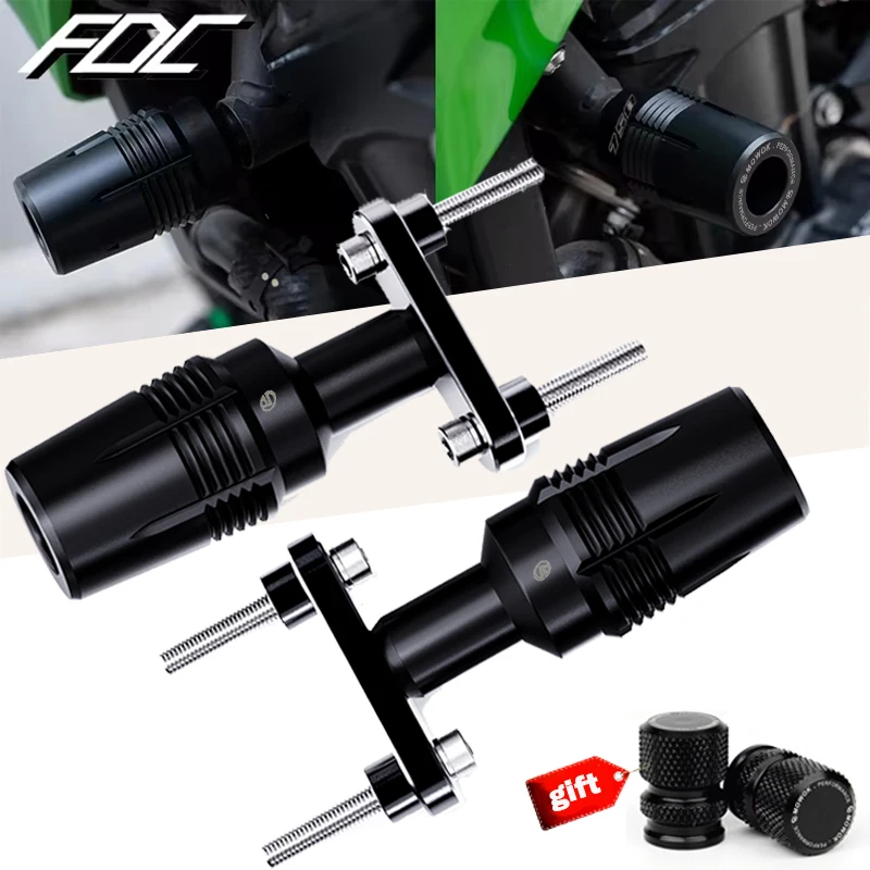 

For kawasaki Z750 Z 750 Z750 2004-2012 2006 2007 2008 Motorcycle Accessories CNC Aluminum Frame Crash Slider Falling Protector