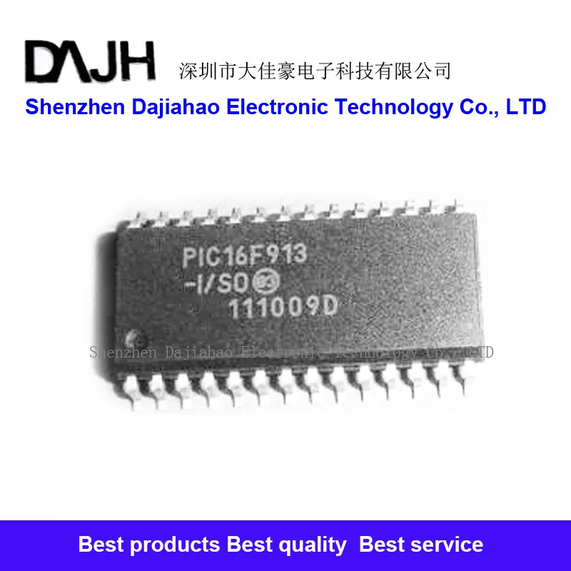 1pcs/lot PIC16F913-I SO IC MCU 8BIT 7KB FLASH 28SOIC ic chips in stock