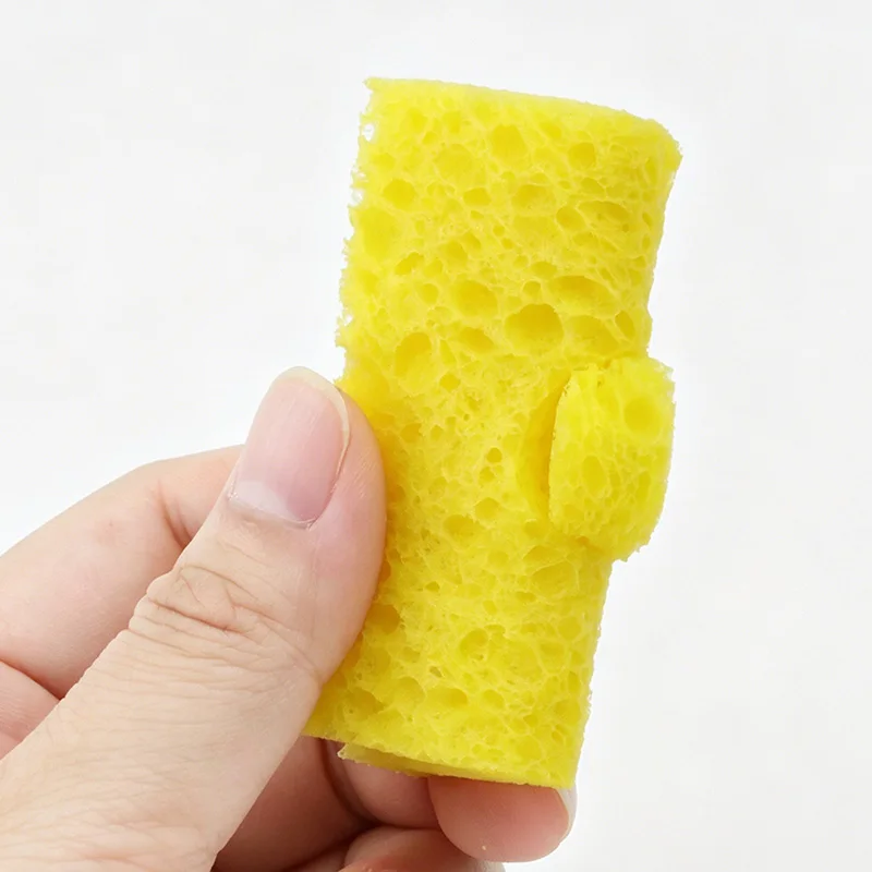 6pcs High-temperature sponge Electric-branded iron-en-iron head cleaning sponge