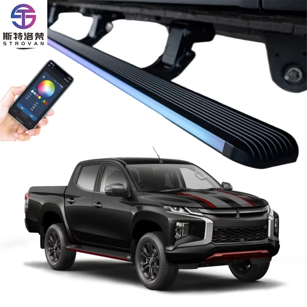 

STLF CLRAK 2018 2024 2025 Triton L200 Pickup Truck Power Automatic Foot Running Board Electric Side Steps