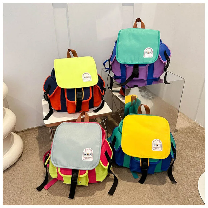 Cartoon Kids Backpack Children\'s Backpack 2023 Autumn Kids Bags New Boys Girls Backpack Lightweight Kindergarten Schoolbag