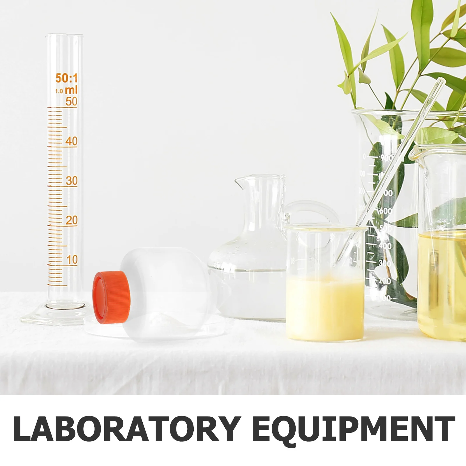 Conical Centrifuge Tube Plastic Lab Sample Vials Lids 500Ml Large Capacity Chemical Storage Polypropylene Scientific Flask