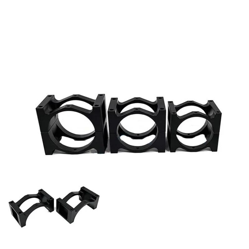 1PCS 40mm 45mm 50mm Tube Clamp Aluminum Carbon Tube Clip Connector Pipe Fastener Mount for RC Drone Quadcopter Multi-copter