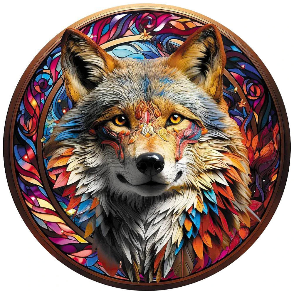 peacock Wooden Puzzle Jigsaw Brain Trainer For Kids Adults Family Interactive Game Hell Difficulty DIY Crafts Wood Toys