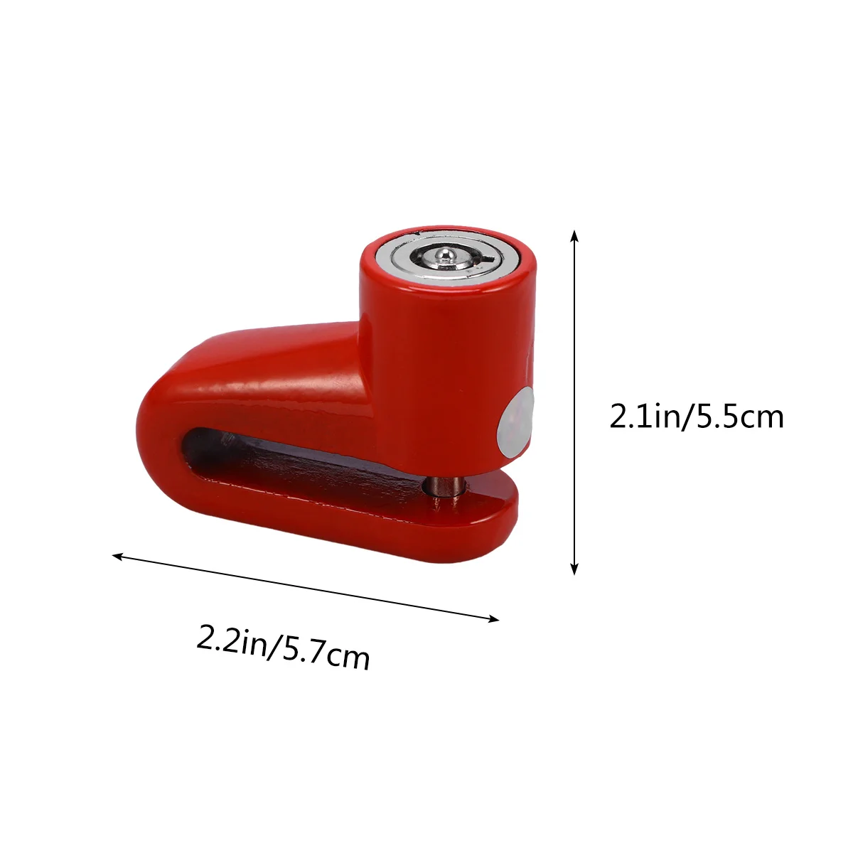 Bloqueo de freno de disco para bicicleta, motocicleta, bloqueo de seguridad antirrobo, ajuste Universal para Scooter, 1 pieza, construcción de Metal resistente, Simple