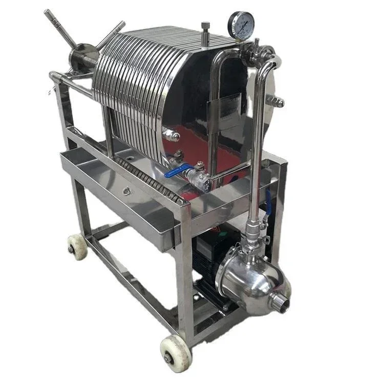 400mm Series Food and Beverage Grade Stainless Steel Plate Frame Filter Press for Wine on Stock