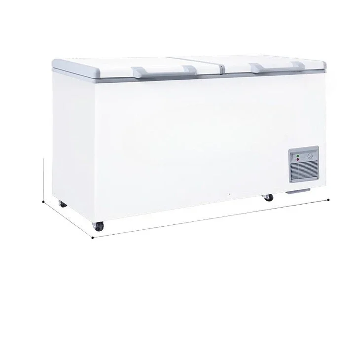 Freezer Commercial freezer Large-capacity horizontal freezer, refrigeration and freezing can be converted