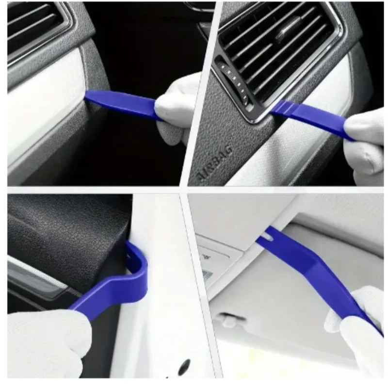 

Набор из 5 инструментов для снятия обшивки дверей автомобиля, демонтажа аудиосистемы и навигации, инструмент для снятия автомобильных клипс