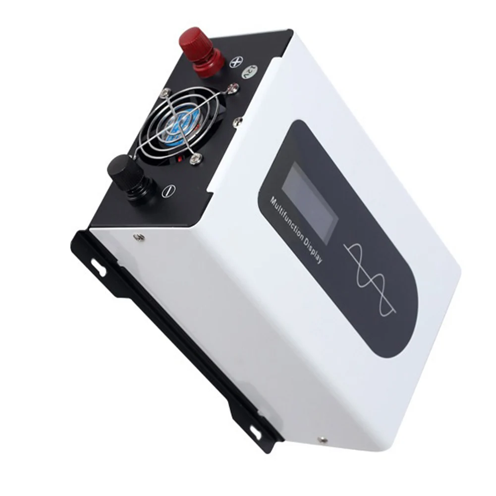 1000W Pure Sine Wave Inverter 12V To 230V Voltage Converter With AC Sockets For Car Home Solar Power System Battery