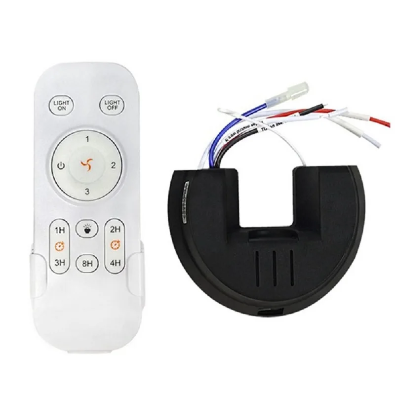 Frequency Conversion Ceiling Fan Remote Control Kit Light High Voltage 6-Speed Remote Receiver Controller For Ceiling Fan Light