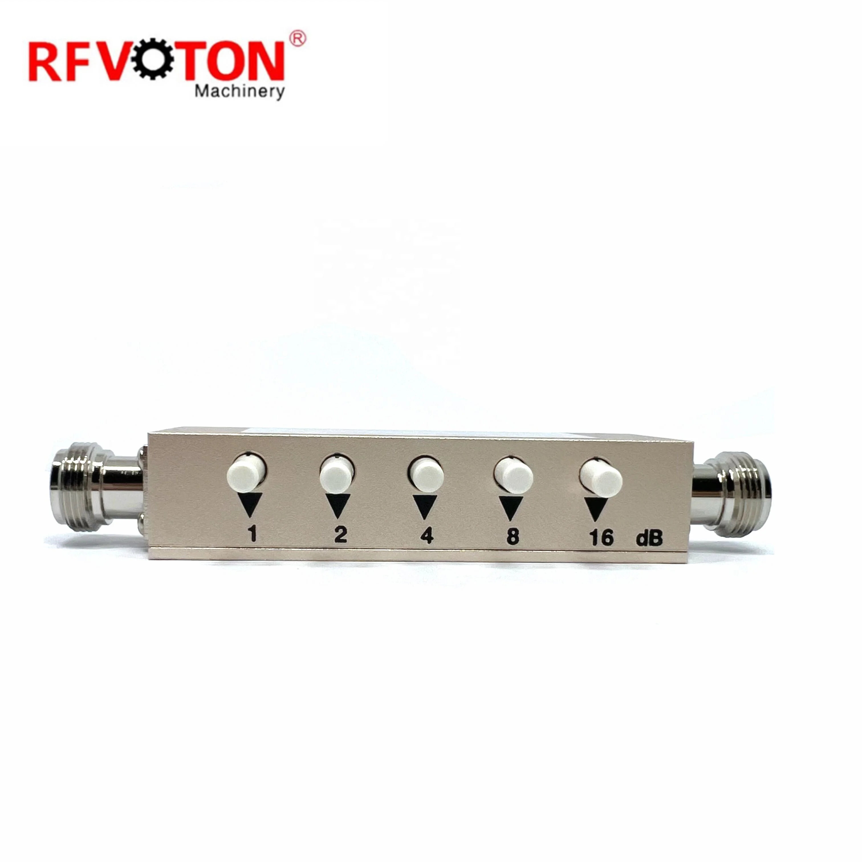 

DC-3GHz 5 Watts Variable Pushbutton Step Attenuators N Female Connectors Key-Press Attenuator