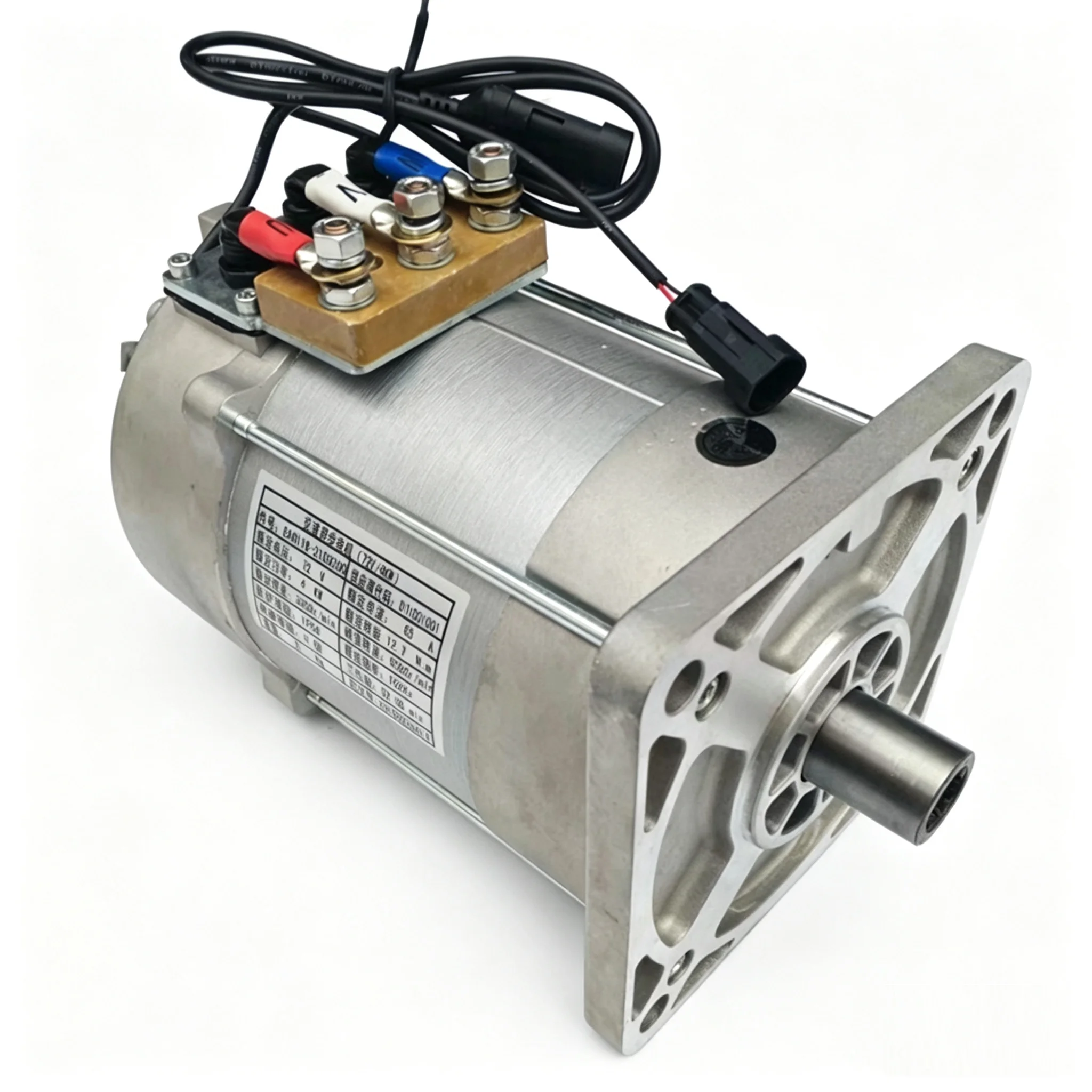 4KW AC Asynchronous traction motor, DC 48V 60V 72V Battery Input AC Motor For  Electric Vehicle XQY4-60-H2-D