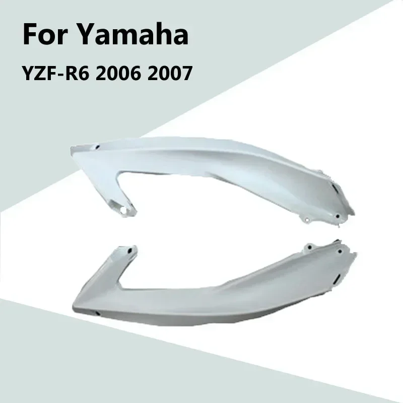 For Yamaha YZF-R6 2006 2007 Unpainted Body Lleft and Right Side Upper Cover ABS Injection Fairing Motorcycle Accessories