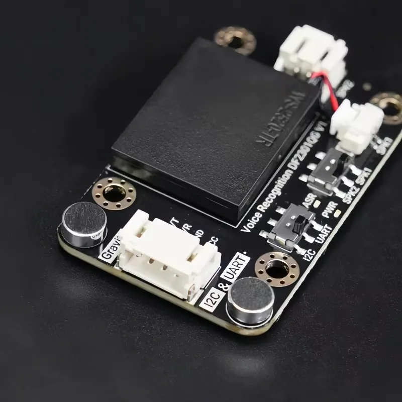 VoFSGravity Voice Recognition Module I2C/UART With Self-learning Dual Microphones For Arduino Raspberry Pi ESP32