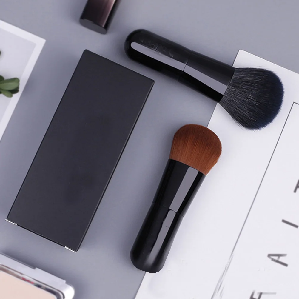 

1pc Loose Powder Blush Powder Brush Makeup Tool For Blush Contouring Highlighting Blend Women Cosmetics Brush
