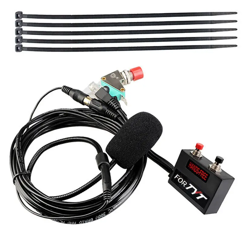 10pcs NEW 8 Pin Hands-free Microphone for Mobile Car Radio TYT TH-9000D Motorola SMP-908 Vehicular Two Way Radio HF Transceiver