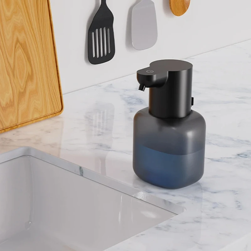 ماكينة يدوية بمستشعر تلقائي TKOH-550Ml مع موزع كهربائي بمستشعر الأشعة تحت الحمراء IPX5 مقاوم للماء للمنزل