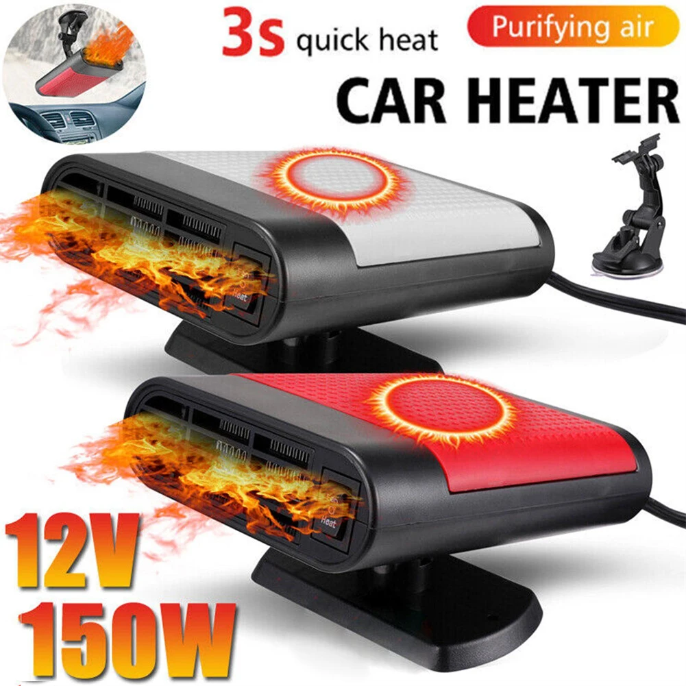 

12v 150w Car Heater Air Diesel Fast Hot Warm Air Blower for Bus Auto Boats Quick Heating Windshield Defroster Demister Defogger