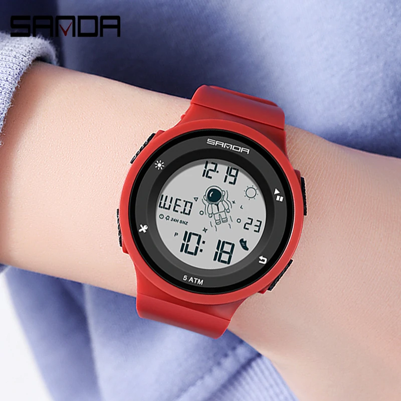 Women\'s Sport Watches mens Waterproof LED Digital Watch for Women Fashion Wristwatches Electronic Clock Girls Relogio Feminino