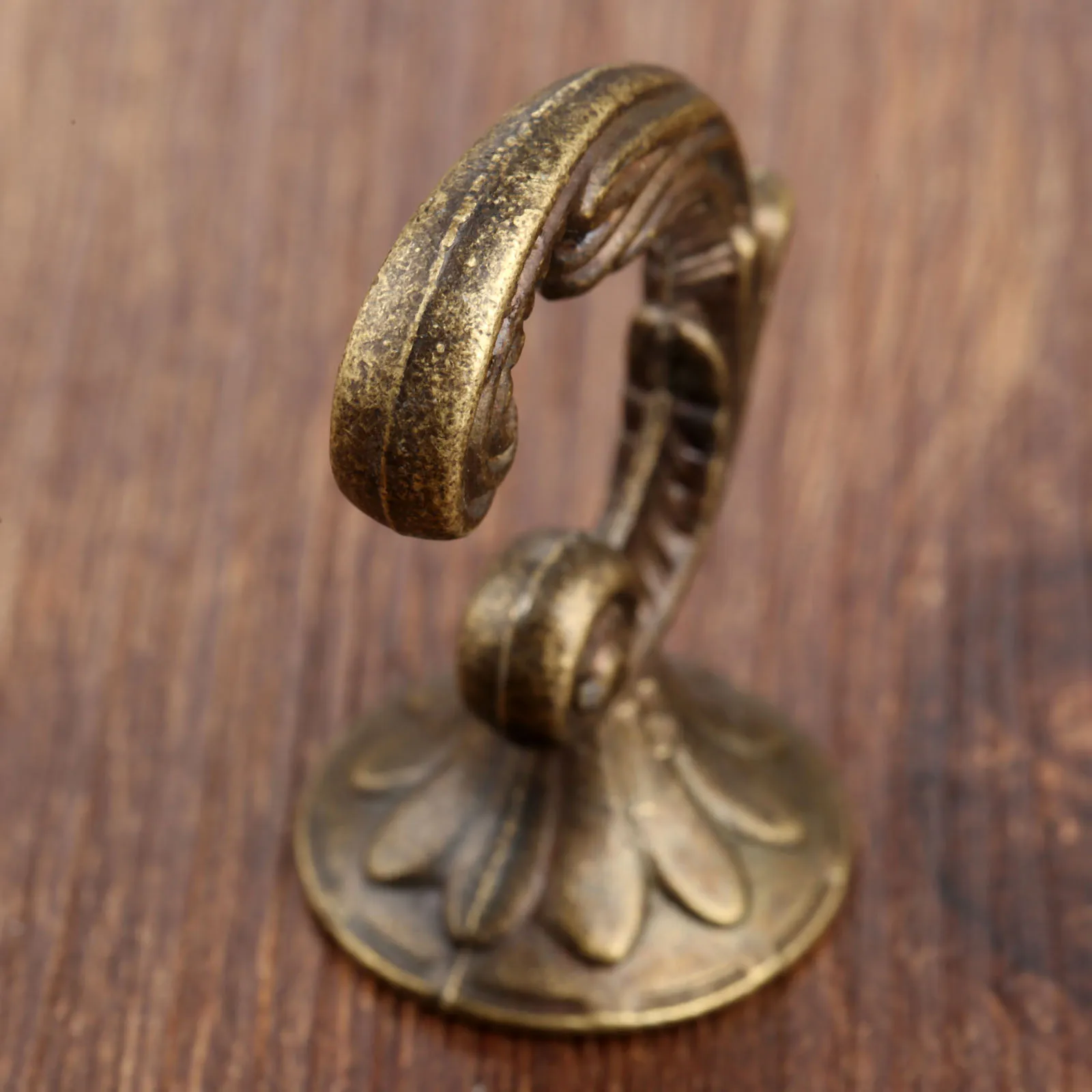 1PC Wall Hook Antique Bronze 45*24mm Hanger Hat Coat Clothes Hook Bathroom Kitchen Furniture Hook