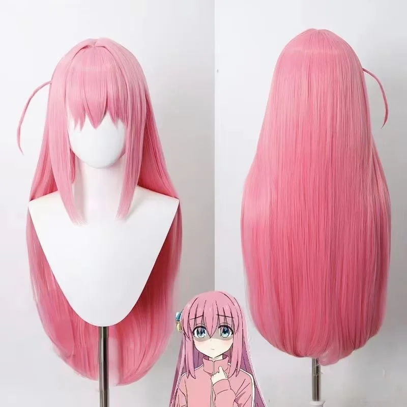 Synthetic Anime Cosplay Costume Wig for Two-Dimensional Role Playing, Stylable Wig for Comic Con Themed Events
