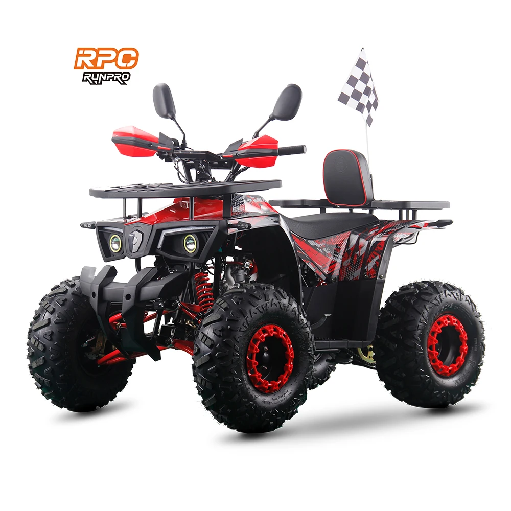 

125CC 4 Stroke Single Cylinder Four Wheelers Four Wheeler Quad All Terrain Vehicle 8 Inch Tires ATV Quad