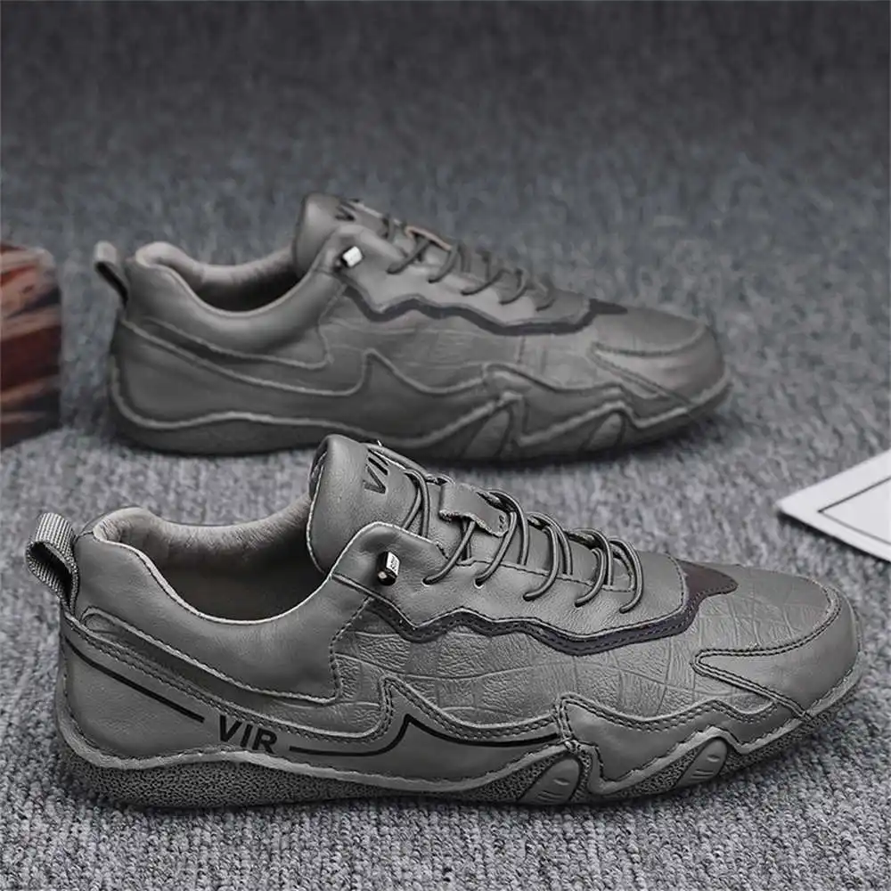 

Мужские кроссовки из натуральной воловьей кожи, черные, для гольфа, большие размеры, спортивная обувь, теннисные кроссовки, все бренды