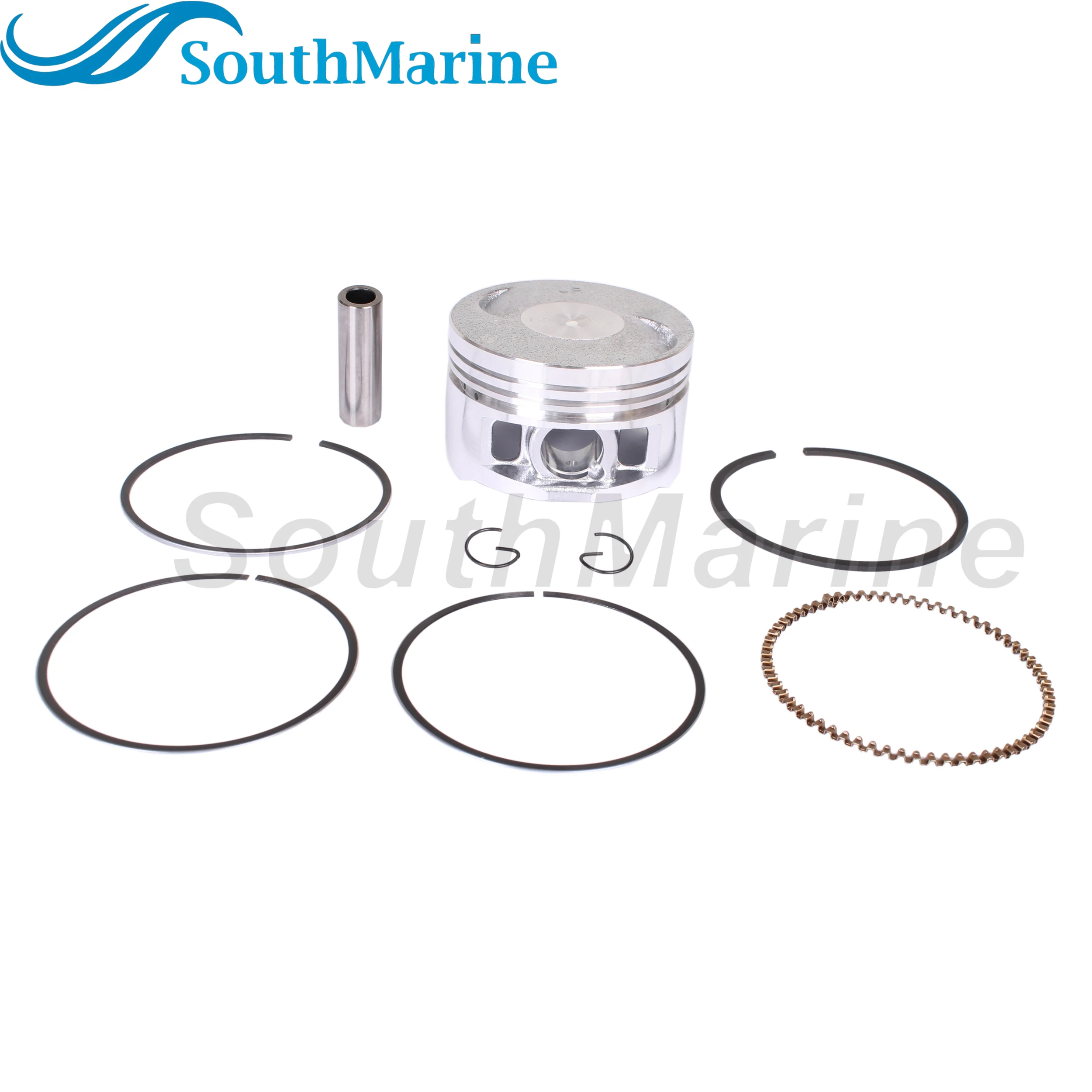 

Boat Engine 65W-11631-00-96 STD Piston Set & 67C-11603-01 00 Ring for Yamaha / F25-05020100 for Parsun HDX 25HP 30HP 40HP