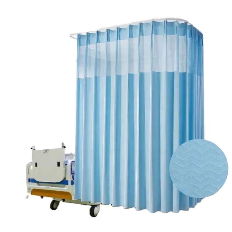 

Hospital Clinic Beauty Salon Medical Privacy Partition Curtains Various Colors Optional Vertical Folding