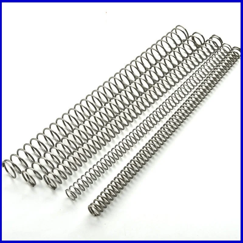 Length305mm,304 Stainless Steel Compression Spring Washer, Steel Wire Dia0.3/0.4/0.5/0.6/0.7/0.8/1.0/1.2/1.4/1.5/1.8/2/2.2/2.5mm