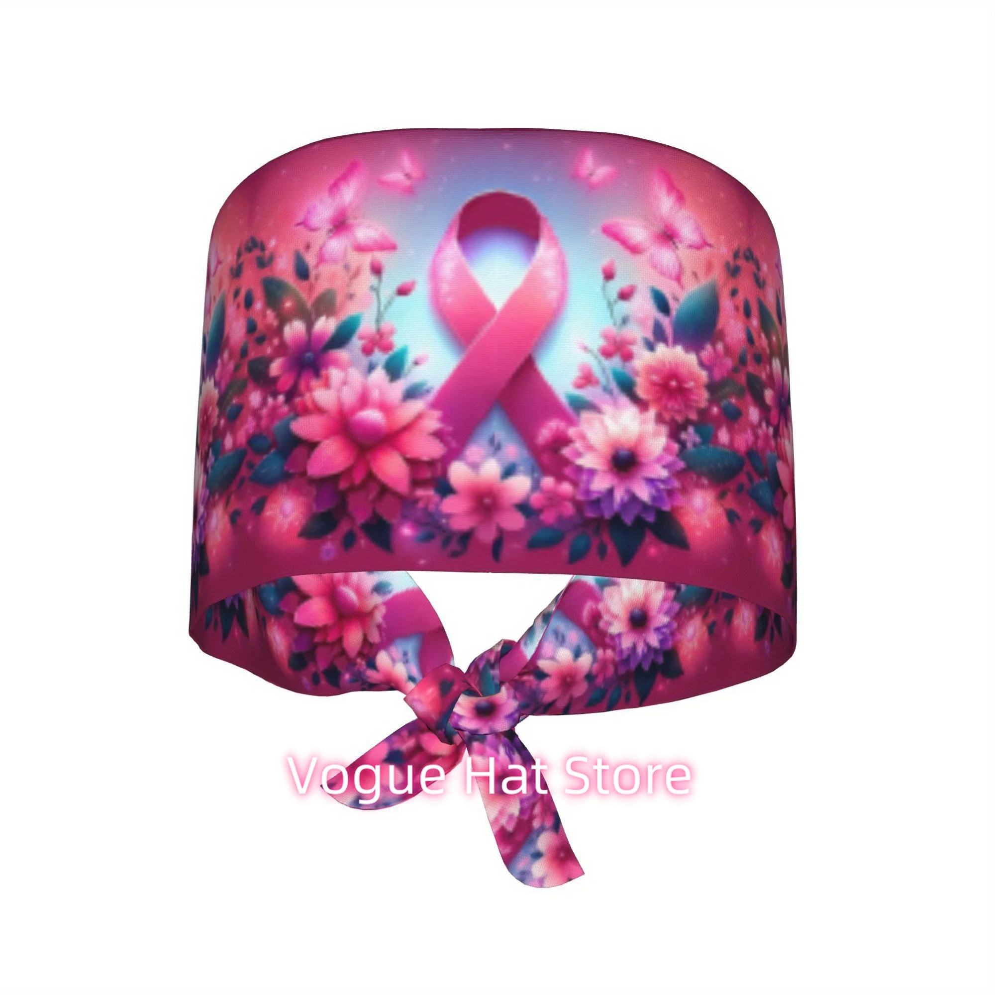 Ribbon Sports Prevention of Breast Cancer WorkCap Work Working Cap Adgusted