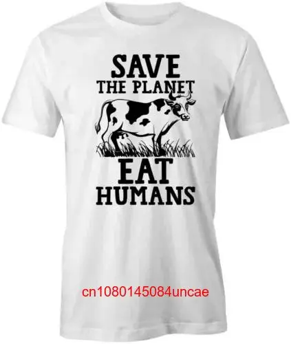 Футболка с длинным или коротким рукавом из хлопка для веганов Футболка с длинным или коротким рукавом из хлопка для веганов