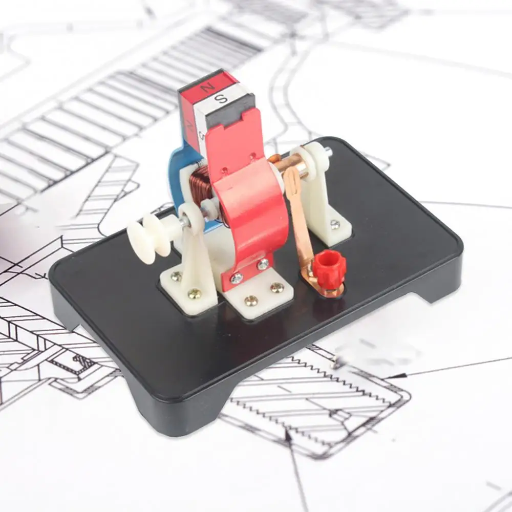 ขนาดเล็ก DC ไฟฟ้ามอเตอร์ชุดประกอบชุดฟิสิกส์วิทยาศาสตร์การศึกษาของเล่นทดลองเครื่องมือถอดชิ้นส่วนสายเครื่องมือ