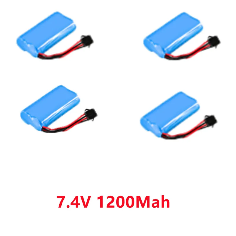 603 초대형 합금 소재 4WD 고속 리모컨 RC 자동차 예비 부품, 6HJ3 1:8, 7.4V 1200Mah 배터리