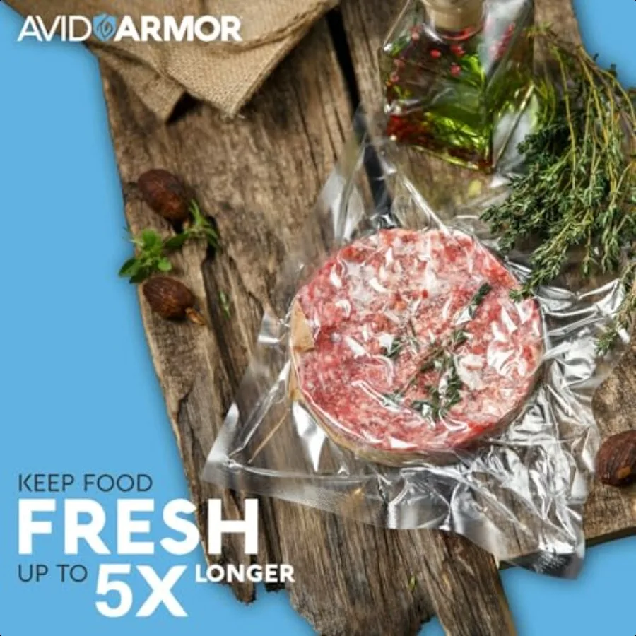 Пакеты Chamber Hine 3,5 мил PreCut Пакеты для вакуумного упаковщика камеры Сверхмощный герметичный пакет Упаковщик камеры без бисфенола Ассорти размеров Упаковка 6