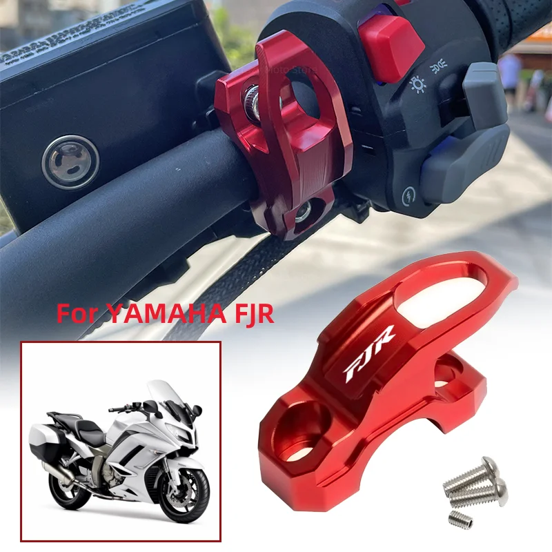 For YAMAHA FJR 1300 FJR1300 FJR1200 2006-2021 Motorcycle CNC Brake Master Cylinder Bracket Bag Luggage Clamp Holder Helmet Hook